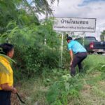 เทศบาลตำบลไผ่ เคลียร์ปรับภูมิทัศน์ความสะอาดและป้ายประชาสัมพันธ์เส้นทางถนนสายกาฬสินธุ์ – สมเด็จ  สายโนนสะอาด  –  โคกล่าม  เมื่อวันที่  3   ตุลาคม  2567  ณ  เขตพื้นที่บ้านโคกล่าม  คำเม็ก  โนนทอง