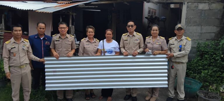 วันที่  18  พฤษภาคม  2569  นายกเทศมนตรีตำบลไผ่   คณะผู้บริหาร ฯ    ปลัดเทศบาล ฯ   หน.สป.   ลงพื้นที่ช่วยเหลือผู้ประสบวาตภัยในเขตพื้นที่บ้านคำเม็ก