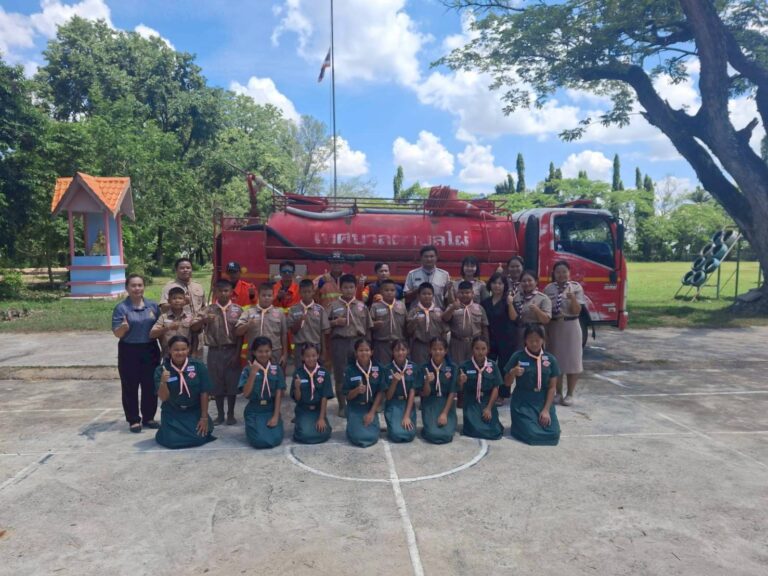 งานป้องกันและบรรเทาสาธารณภัย  เป็นวิทยากรให้ความรู้เกี่ยวกับการฝึกซ้อม  การจัดทำแผนป้องกัน  ระงับอัคคีภัย  เมื่อวันที่  24  มิถุนายน  2569  ณ  โรงเรียนโคกล่ามวิทยา  จัดโดยโรงเรียนโคกล่ามวิทยา