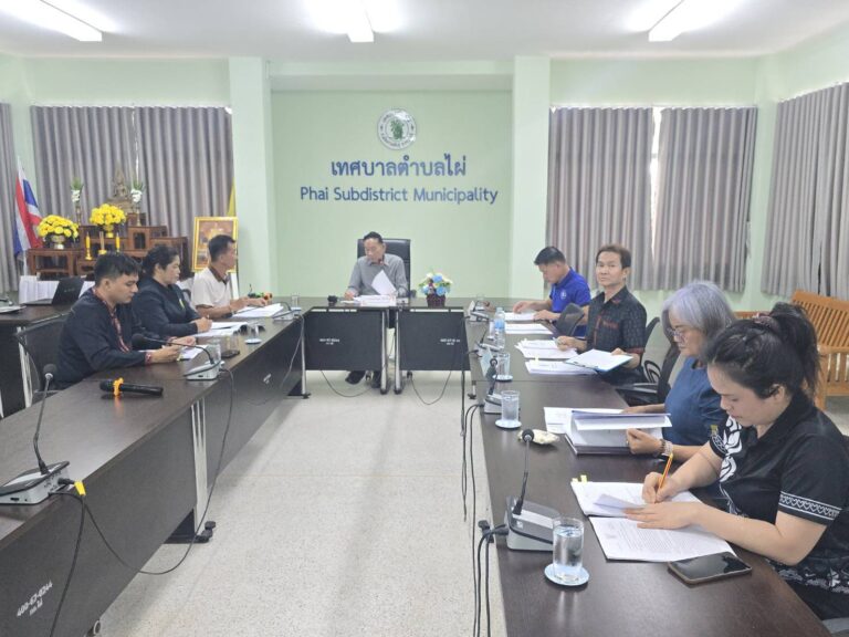 เทศบาลตำบลไผ่  ประชุมคณะกรรมการจัดทำแผนอัตรากำลัง  3  ปี  ประจำปีงบประมาณ  2570  –  2572  ในการวิเคราะห์  วางแผน  การจัดทำแผนอัตรากำลัง ฯ    เมื่อวันที่  3  กรกฎาคม  2569  ณ  ห้องประชุมเทศบาลตำบลไผ่    (ภาคบ่าย)