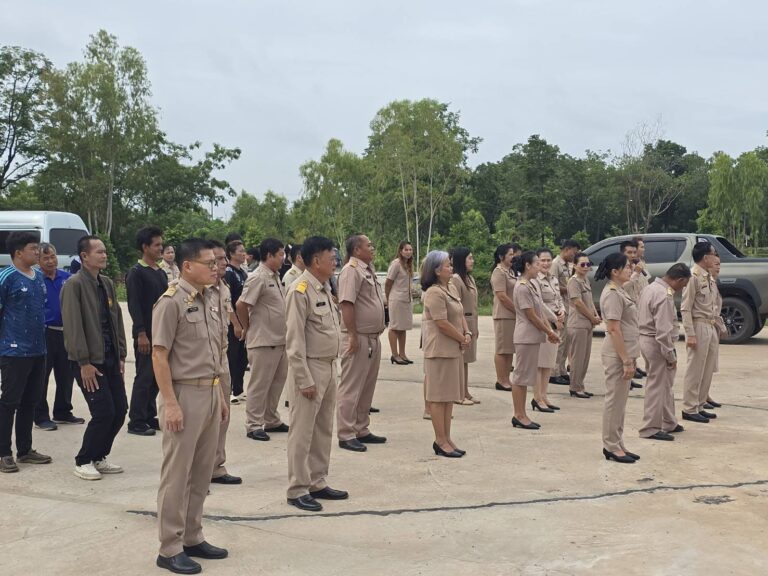 เทศบาลตำบลไผ่  จัดกิจกรรมเคารพธงชาติ  เทศบาลตำบลไผ่   ประจำเดือนกรกฎาคม  2569   เมื่อวันที่  6  กรกฎาคม   2569   ณ  ลานหน้าสำนักงานเทศบาลตำบลไผ่