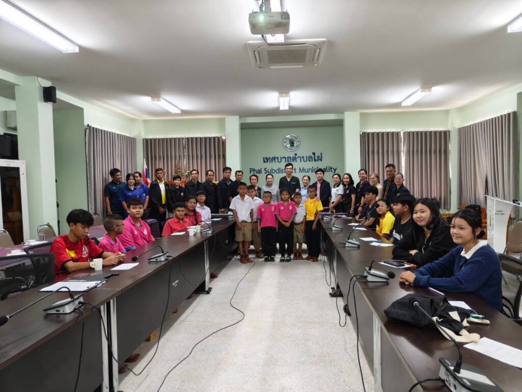 โครงการส่งเสริมสุขภาพตา   ป้องกันและแก้ไขภาวะความผิดปกติของการมองเห็น  เทศบาลตำบลไผ่  ประจำปีงบประมาณ  2569   กลุ่มเด็ก  เยาวชน  และนักศึกษา  เมื่อวันที่  18  สิงหาคม  2569  ณ  ห้องประชุมเทศบาลตำบลไผ่